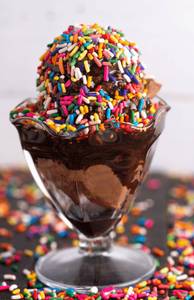 Chocolate ice cream