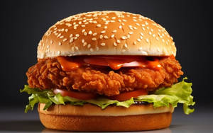 Crunchy Chicken Chipotale Burger