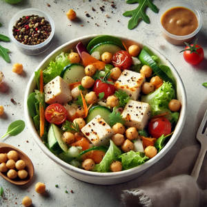 High Protein Paneer Salad