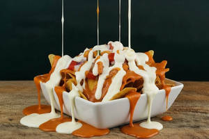Peri Peri Cheese Nachos