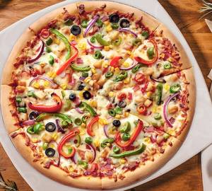 Simple veg pizza [8 inches]