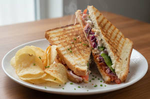 Vegetable Grilled Sandwich