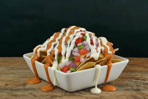Tandoori Tadka Cheese Nachos