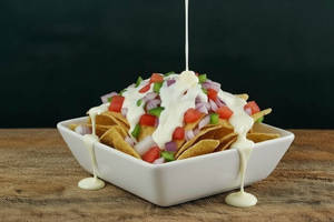 Cheesy Cheese Nachos