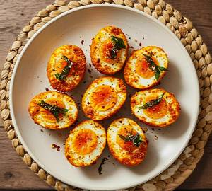 Fry Boiled Egg (2 Eggs)