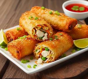 Paneer Veg Crispy Spring Roll [5 Inches, 1 Piece]