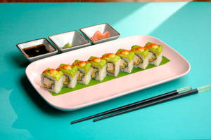 Spicy Tofu Avocado Maki.
