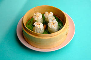 Brocolli Bokchoy Dumpling.