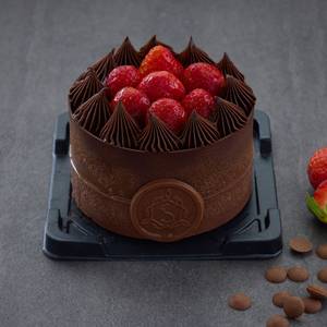 Belgian Ganache Strawberry Bento Cake
