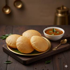 Poori sambar [3 pieces]