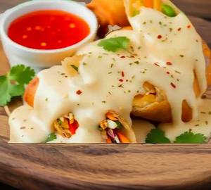 Cheese Tossed Veg Spring Roll [5 Inches, 1 Piece]