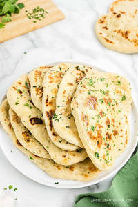 Mushroom Stuff Naan