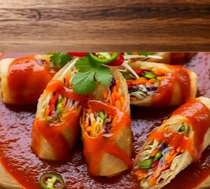Chilli Veg Spring Roll [5 Inches, 1 Piece]