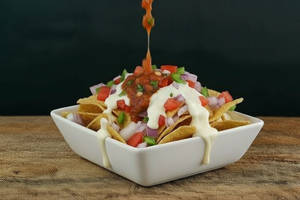 Classic Mexican Salsa Nachos