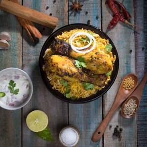 Chicken Kabab Biryani