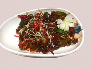 Mushroom Chilly Dry