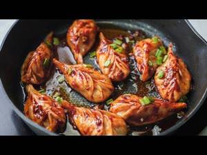 Chilly Honey Chicken Momo (6Pc)