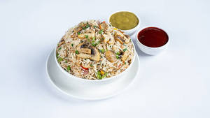 Mushroom fried rice