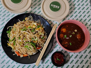 Chicken Manchurian Noodles