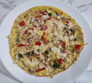 Cheese Egg Omelette (2 Eggs)