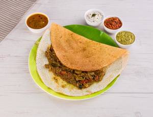 Mushroom Masala Dosa