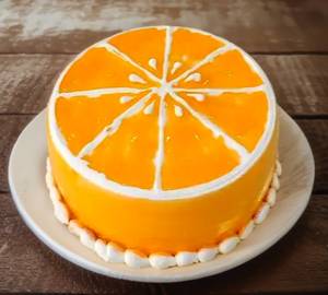 Orange Flakes Cake
