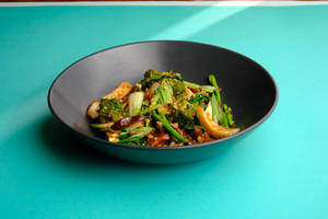 Stir Fry Bokchoy & Mushroom..