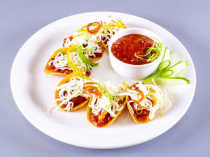 Cheese Bean Tacos [4 Pieces]