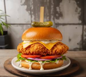 Classic chicken burger