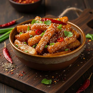 Honey Chilly Potato
