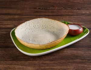 1 Appam With Coconut Milk