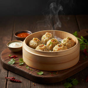 Veg Steam Momos