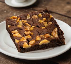 Eggless Walnut Brownie