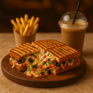 Mexican Pizza Sandwich [Combo]