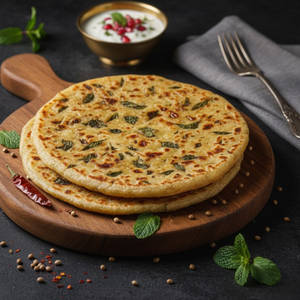 Pudina Paratha