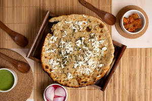 2 Paneer Paratha Tandoori With Chole