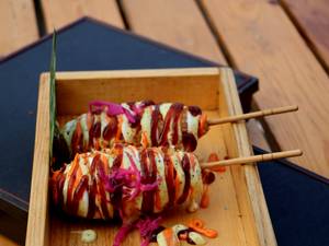 Half & Half Corn Dog-2Pcs