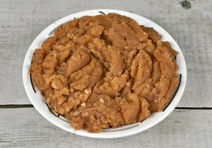 Desi Ghee Atta Halwa