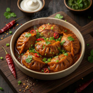 Veg Chilly Momos