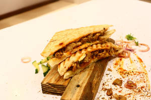Spicy Chicken Keema Toastie