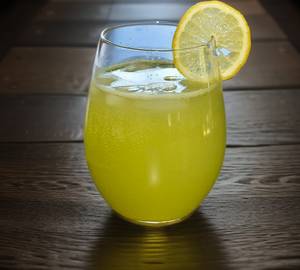 Lemon mint salt soda