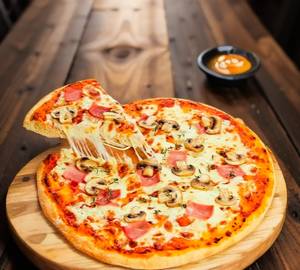 Mushroom pizza