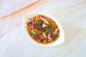 Chilly Garlic Egg Fried Rice