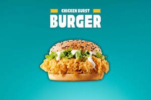 Chicken Burst Burger
