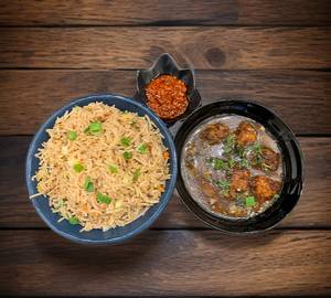 Veg Manchurian Rice