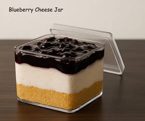Blueberry Cheese Pastry In Jar