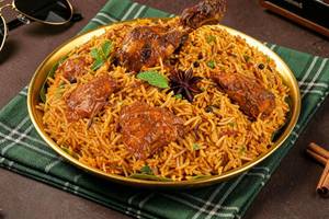 Fire Veeran Chicken Biryani (With Bone) - Serves 1