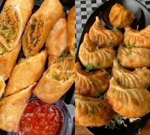 Chicken fried Momos Combo