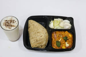 Paneer Handi 4 Plain Chapati Buttermilk