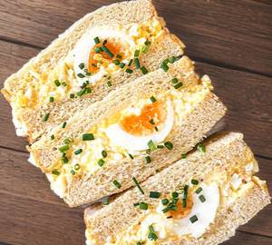 Malaysian Boiled Egg Sandwich